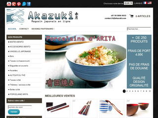 Boutique japonaise Akazuki