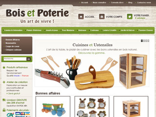 La boutique Boisetpoterie.com