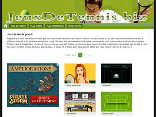 Jeux de tennis gratuits en ligne