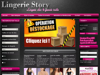 Lingerie grande taille
