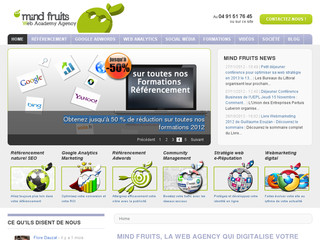 Mindfruits-Web-Academy : référencement et social media