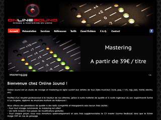 Mastering : Online-sound