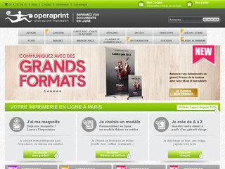 Commandez vos flyers sur Operaprint.com
