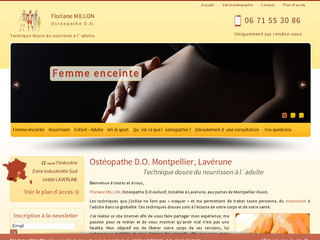 Ostéopathe bébé Montpellier