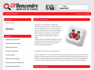 01Rencontre, annuaire gratuit