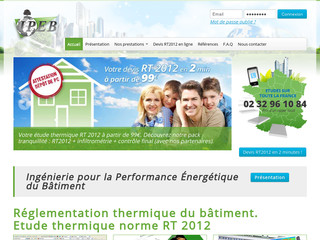 Faites votre étude thermique chez Ipeb