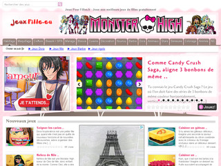 Jeux flash de filles sur internet