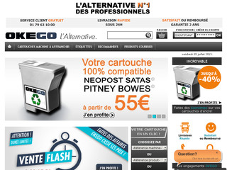 La boutique Okego : cartouche d’encre et toner