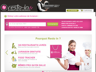 Resto-in.fr, plus de 500 restaurants à votre domicile