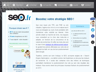 Seo.fr, équipe seo dans le 75