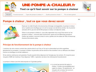 Pompe à chaleur