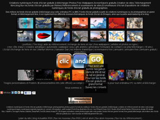Les fonds d’écran du Net.
